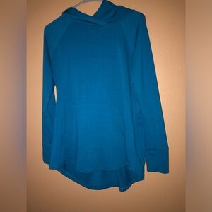 LulaRoe Teal hoodie